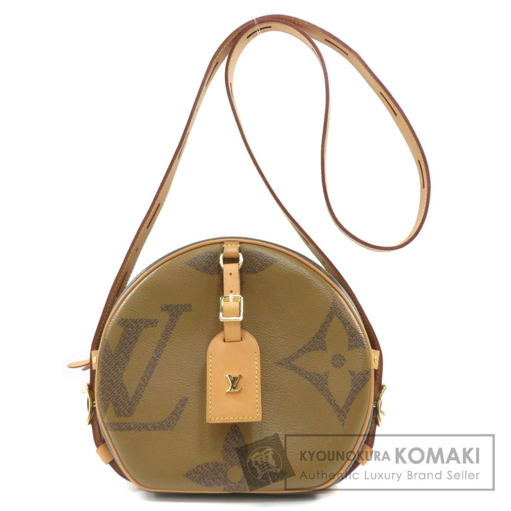 Louis Vuitton Boite Chapeau Souple Giant Monogram Reverse Shoulder Bag Canvas